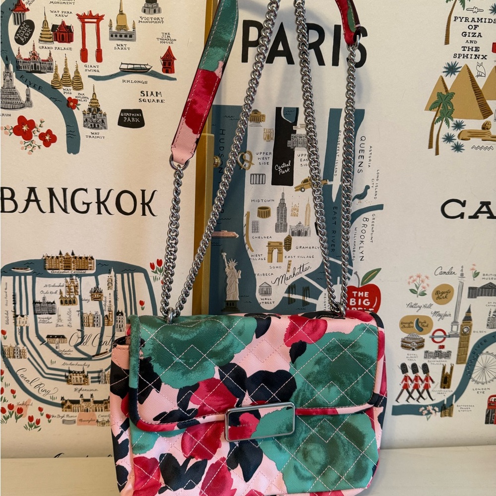 Marc By Marc Jacobs Multicolor Floral Shoulder Bag